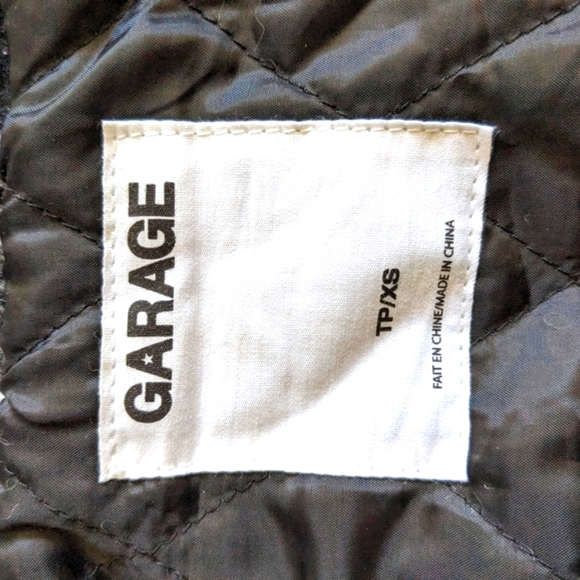 Garage Vancity Black and White Shacket - Picture 3 of 3